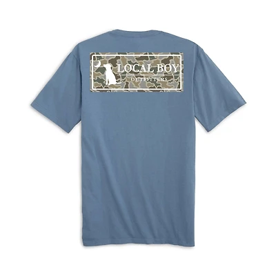 Youth Sand Dog Camo Plate Short Sleeve T-Shirt