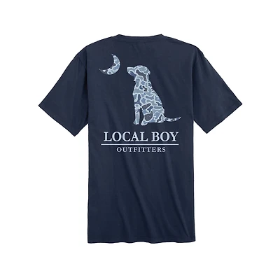 Youth Distressed Dog Moon Short Sleeve T-Shirt