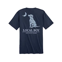 Youth Distressed Dog Moon Short Sleeve T-Shirt