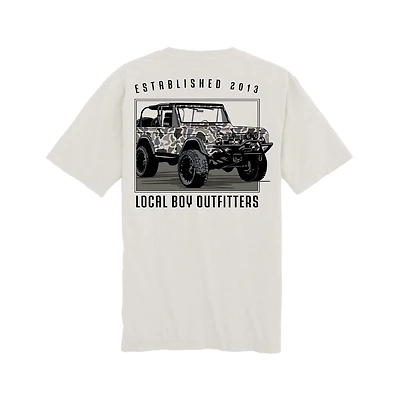 Youth Localflage Camo Bronco Short Sleeve T-Shirt