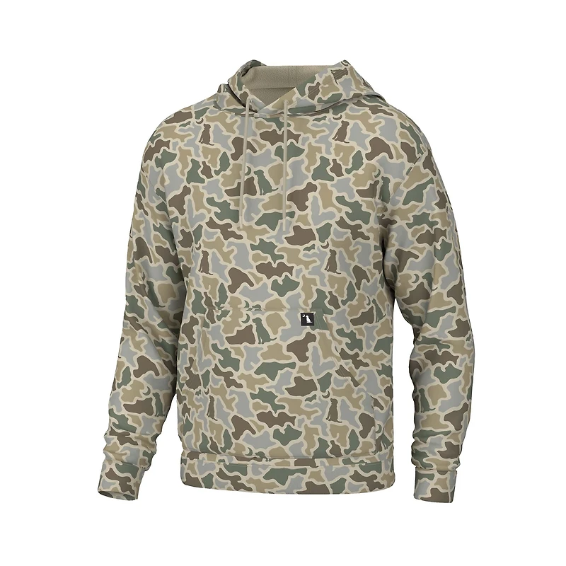 Youth Hilltop Hoodie Sand Dog Camo