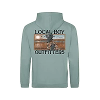 Youth Marsh Dog Hoodie Dusty Green