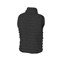 Youth Brick Quilted Vest Charcoal