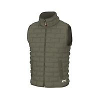 Youth Brick Quilted Vest Moss