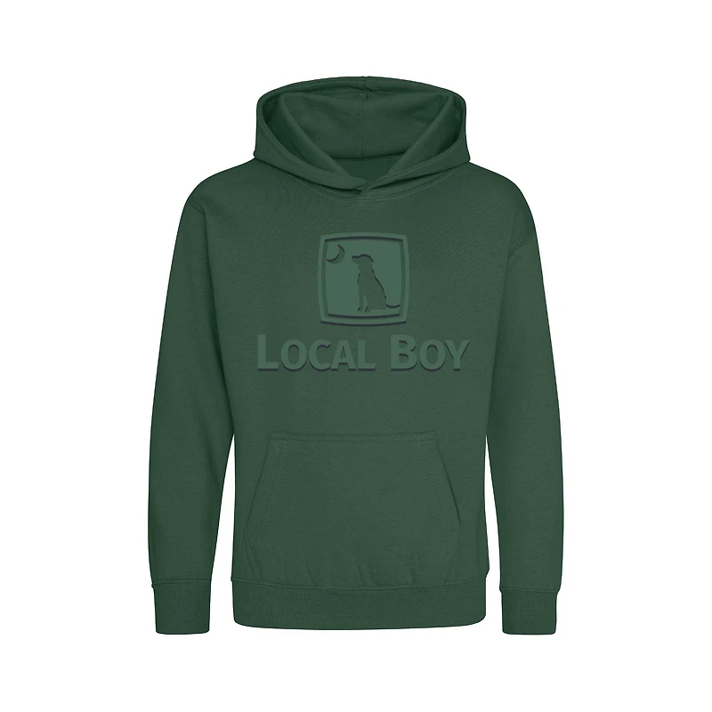 Youth Tractor Hoodie Green