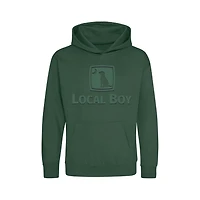 Youth Tractor Hoodie Green