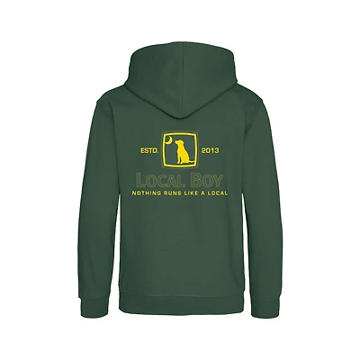 Youth Tractor Hoodie Green