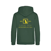 Youth Tractor Hoodie Green