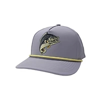 Youth Bass Rope Hat in Stone