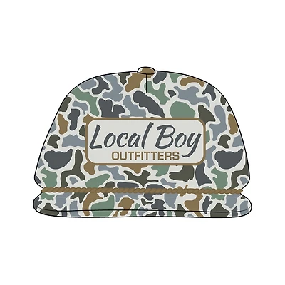 Youth Bluff Camo Insignia Rope Hat