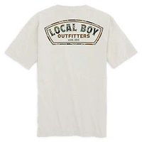 Forest Camo Label Short Sleeve T-Shirt