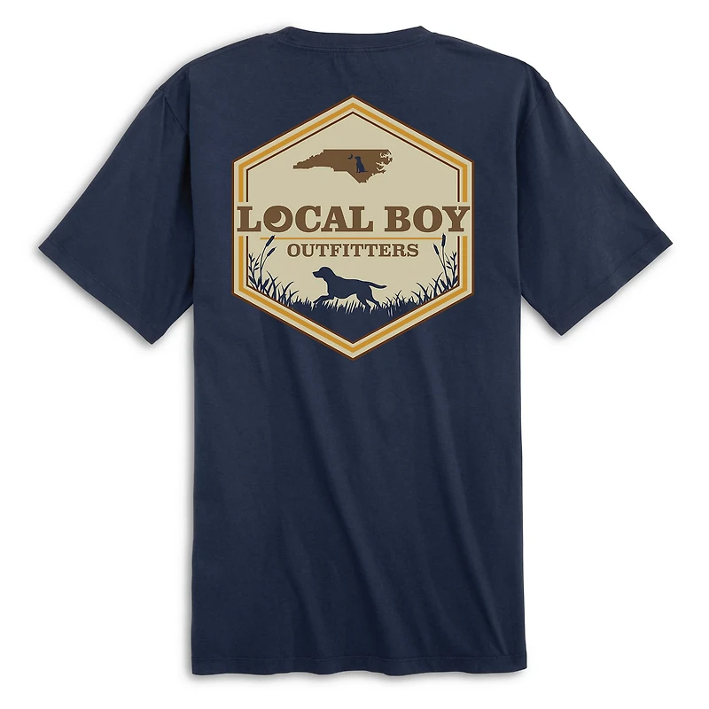 North Carolina Hexagon Short Sleeve T-Shirt