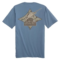 Sand Dog and Moon Camo Sailfish Short Sleeve T-Shirt