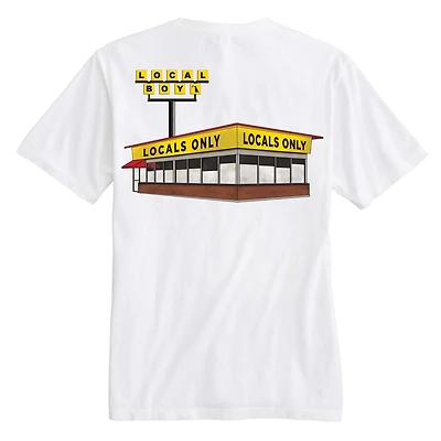 Locals Only Restaurant Short Sleeve T-Shirt