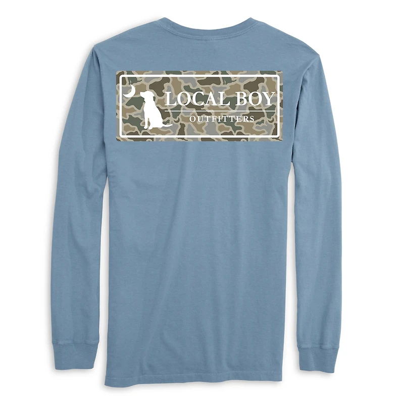 Sand and Dog Moon Camo Plate Long Sleeve T-Shirt