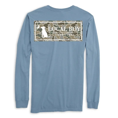Sand and Dog Moon Camo Plate Long Sleeve T-Shirt
