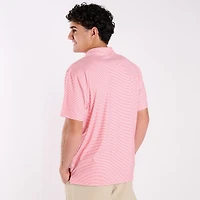 Palms Striped Polo Starburst