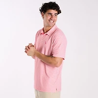 Palms Striped Polo Starburst