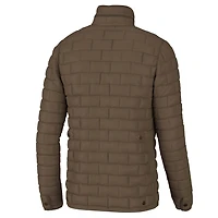 Brick Quilted Jacket Mocha