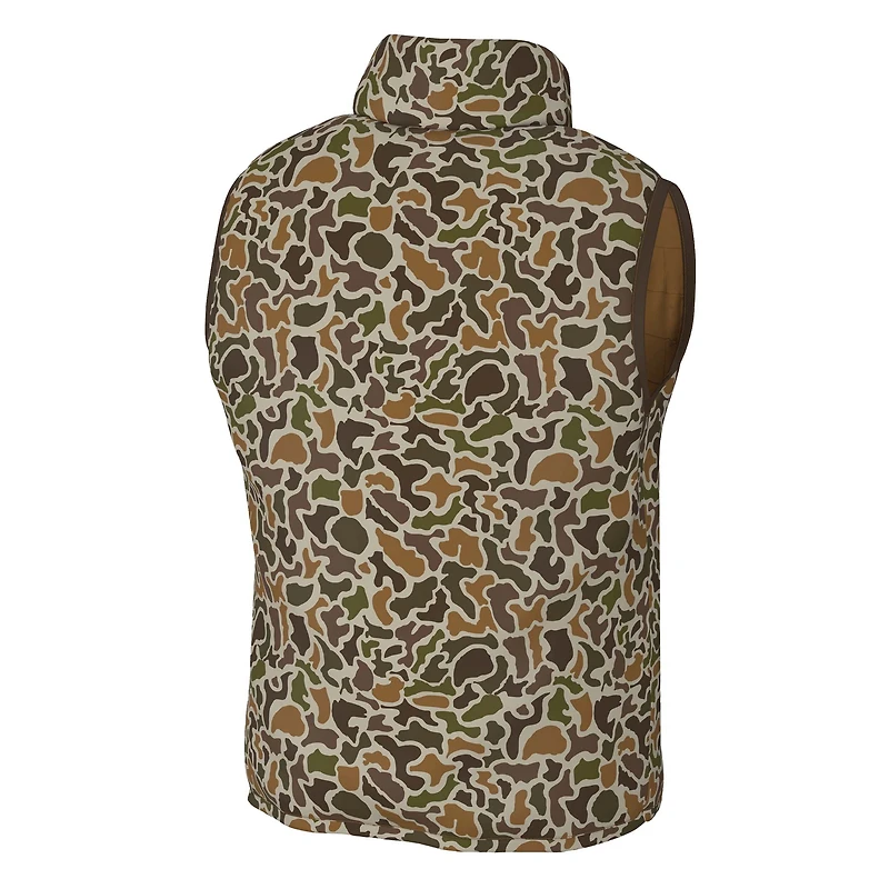 Reversible Duck Down Vest Localflage Vintage