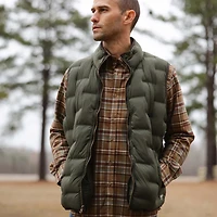 Cypress Quilted Vest Olive
