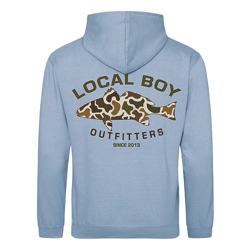 Redfish Hoodie Sky Blue