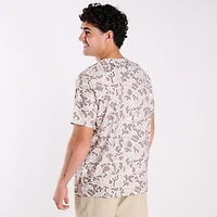 Heather Blend Crewneck Short Sleeve T-Shirt Palmettoflage