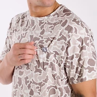 Heather Blend Crewneck Short Sleeve T-Shirt Palmettoflage