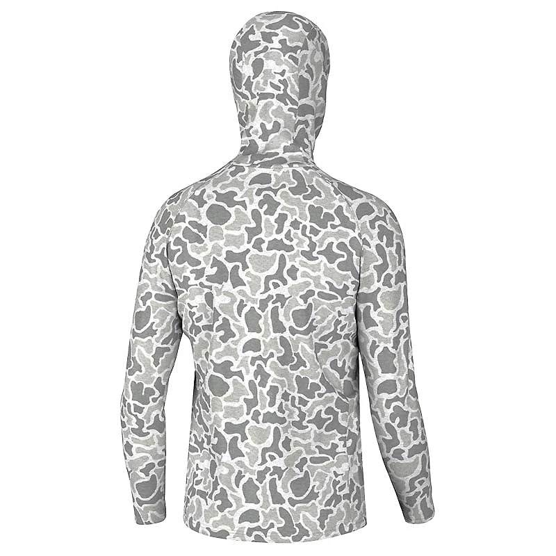 Heather Blend Hooded T-Shirt White Localflage