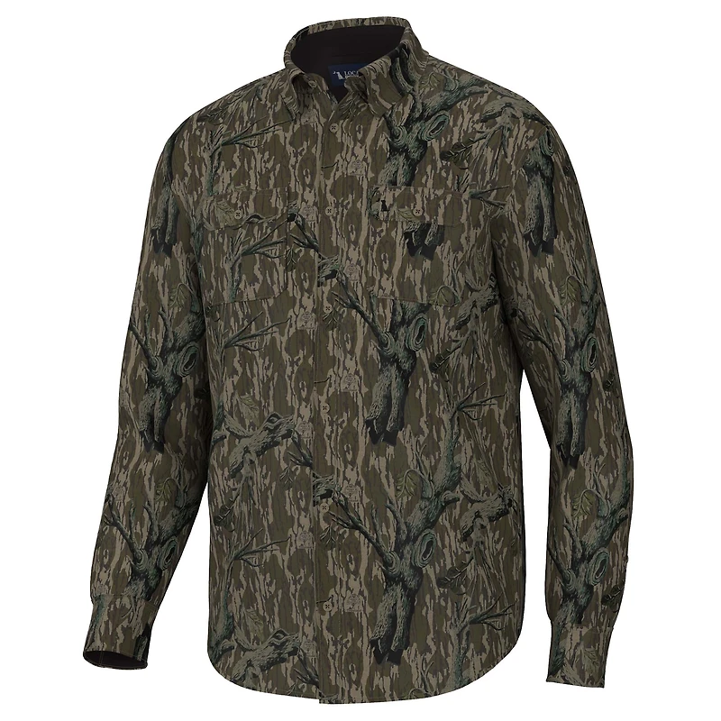 Treestand Camo Button Down Shirt