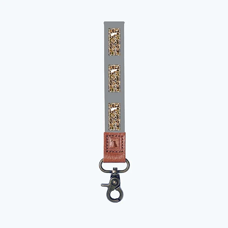 Old School Plate Wrist Lanyard