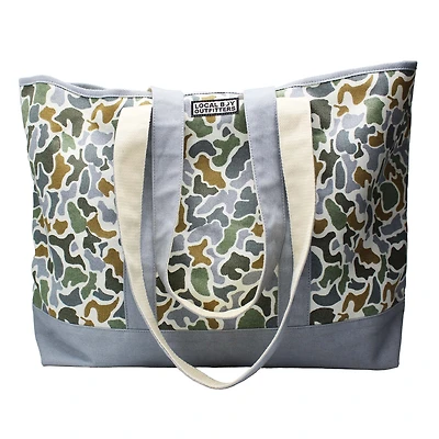 Localflage Bluff Slate Canvas Tote Bag