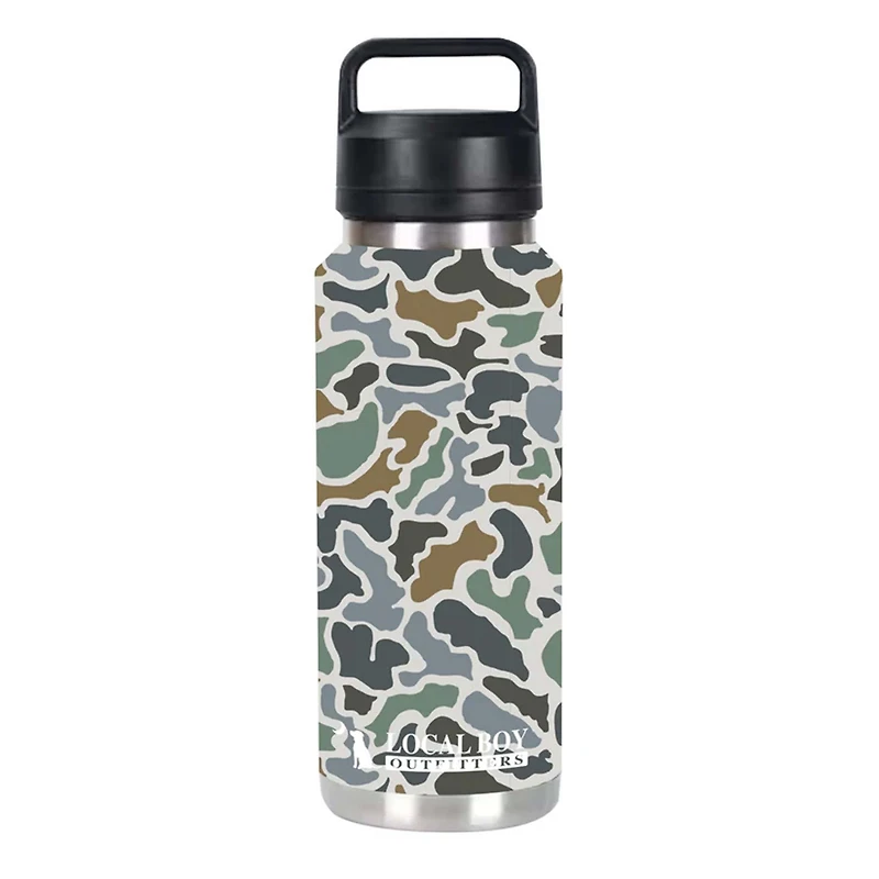 Local Boy 26oz Water Bottle In Localflage Bluff