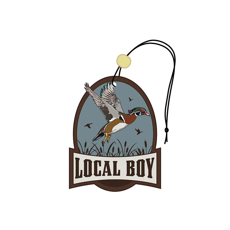 Oval Flying Duck Air Freshener