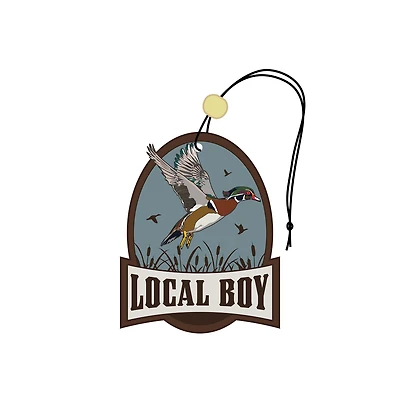 Oval Flying Duck Air Freshener
