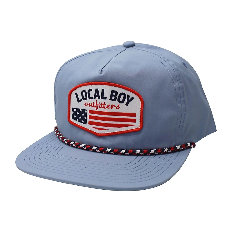 Flag Badge Rope Hat