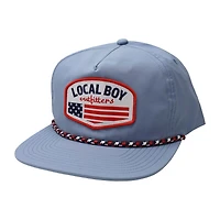Flag Badge Rope Hat