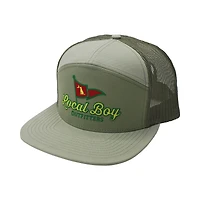 Front Pin 7 Panel Hat