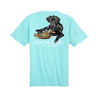Youth Decoy Pup Short Sleeve T-Shirt Aqua