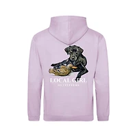 Local Girl Youth Decoy Pup Hoodie Lilac