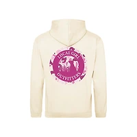 Local Girl Youth Pink Localflage Badge Hoodie Vanilla