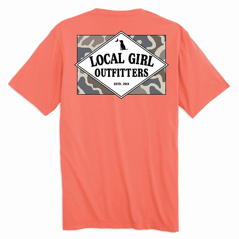 Local Girl Founders Flag Short Sleeve T-Shirt
