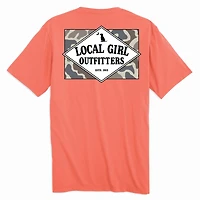Local Girl Founders Flag Short Sleeve T-Shirt