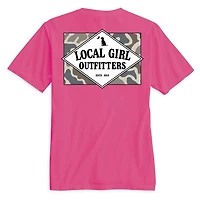 Local Girl Founders Flag Short Sleeve T-Shirt