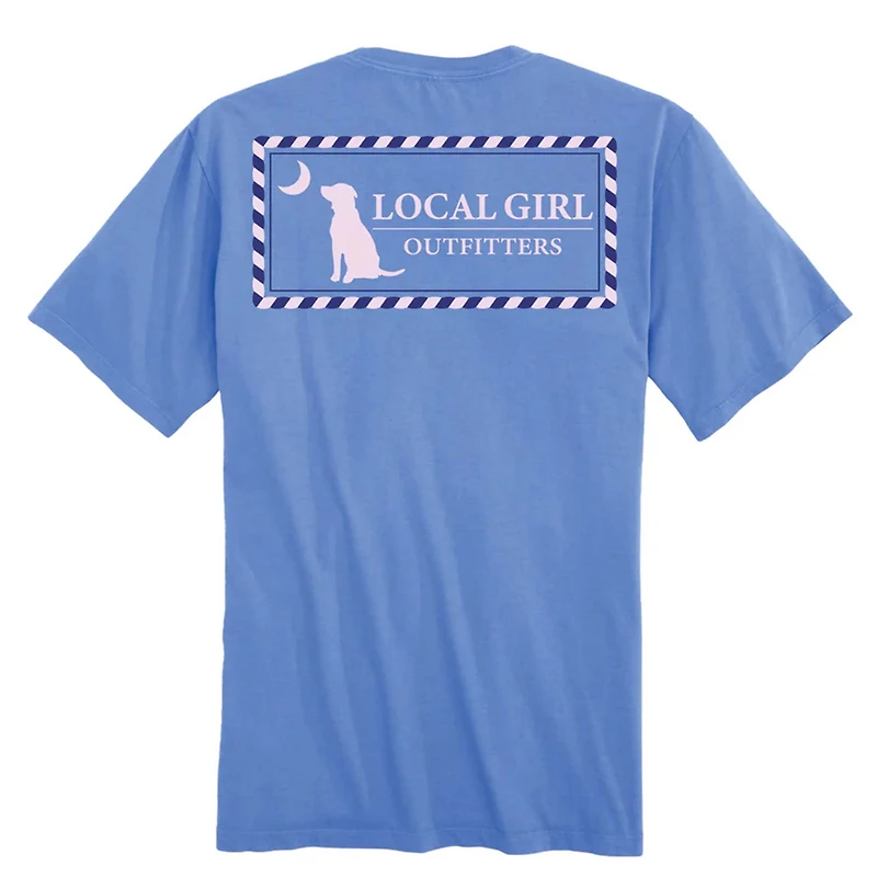 Rope Plate Short Sleeve T-Shirt Marina