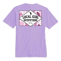 Founders Flag Short Sleeve T-Shirt Orchid