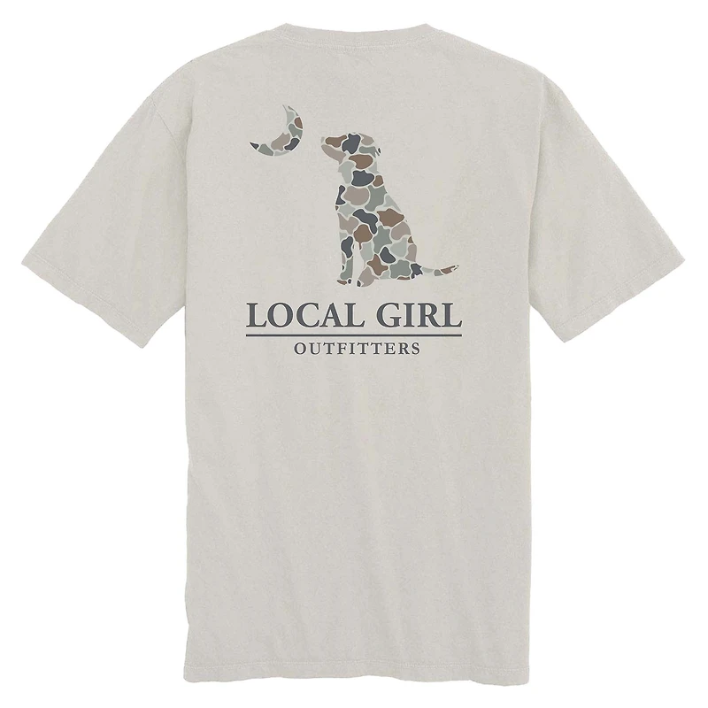 Flora Dog and Moon Short Sleeve T-Shirt