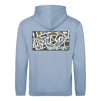 Local Girl Buff Plate Hoodie Sky