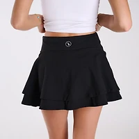 Local Girl Performance Active Skort Black