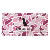 Local Girl Localflage License Plate